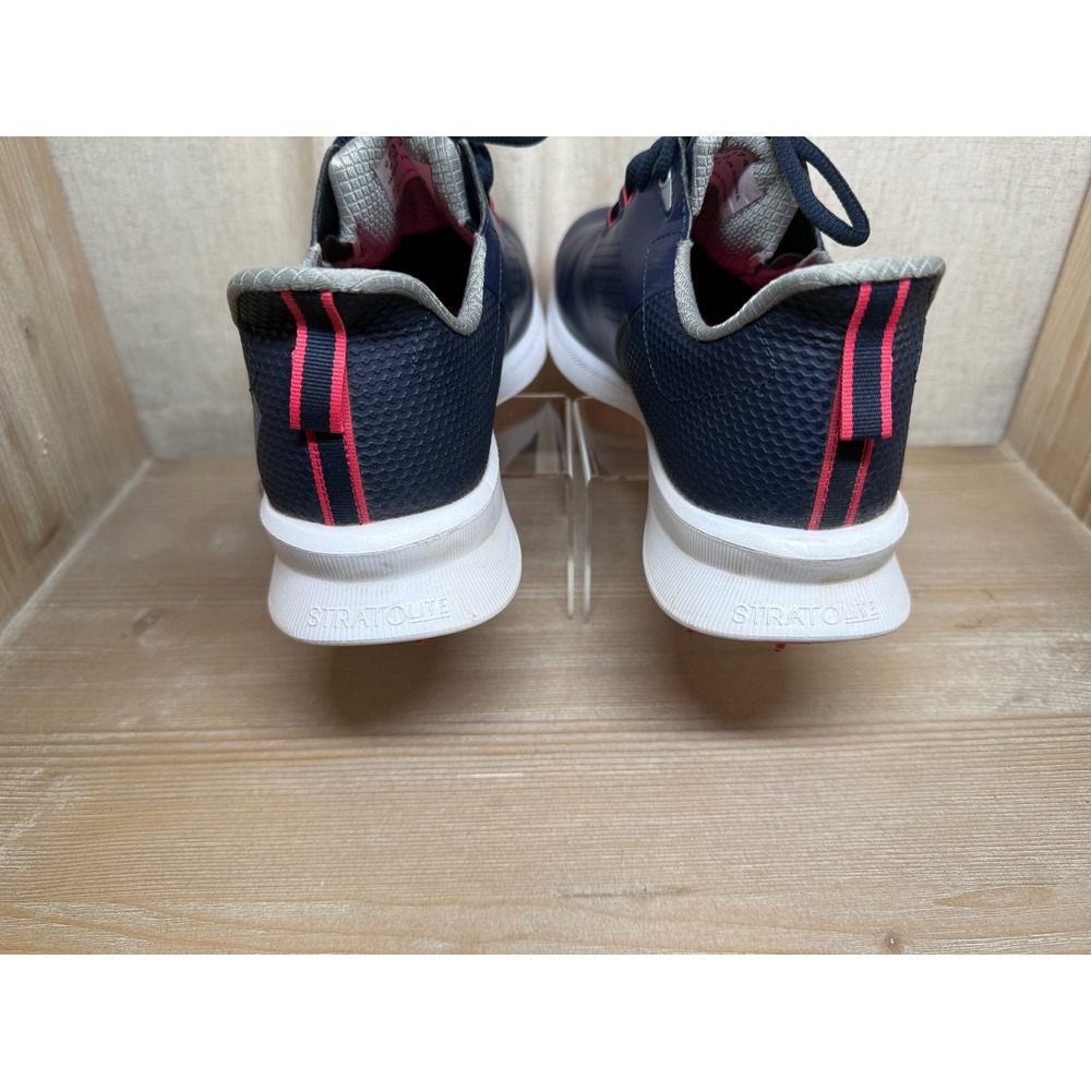 FootJoy Fuel Navy Pink Spikeless Golf Shoes Womens 9 M 92374 Stratolite Cushion - Picture 4 of 6